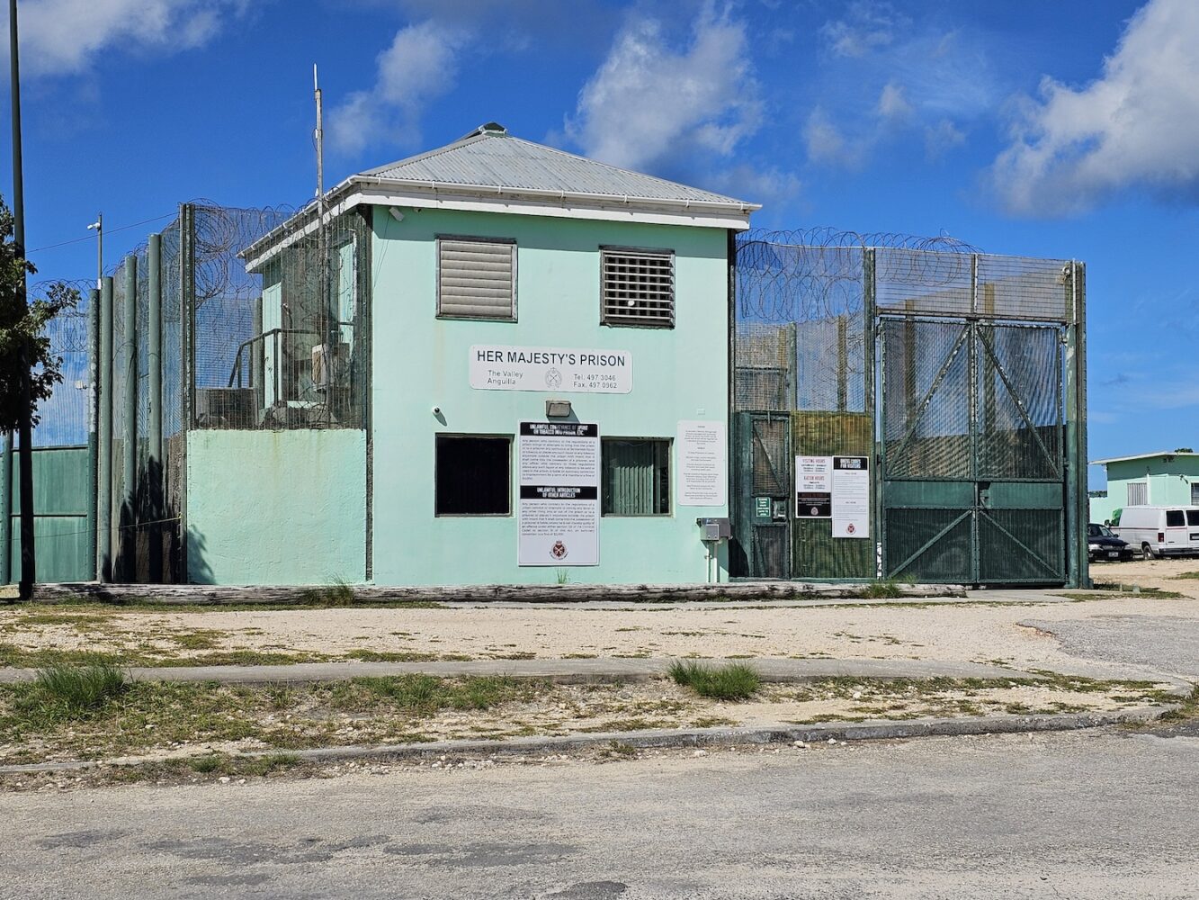 His Majesty's Prison located in The Valley. (Royal Anguilla Police Force/2025)