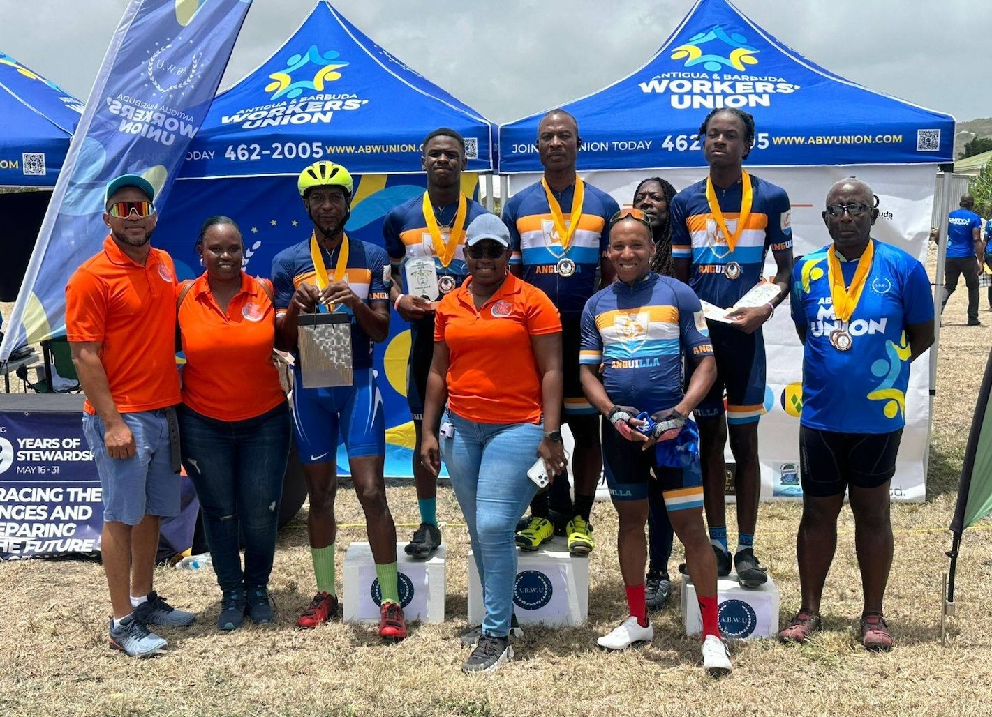 Anguilla cyclists secure podium success at regional championships in Antigua