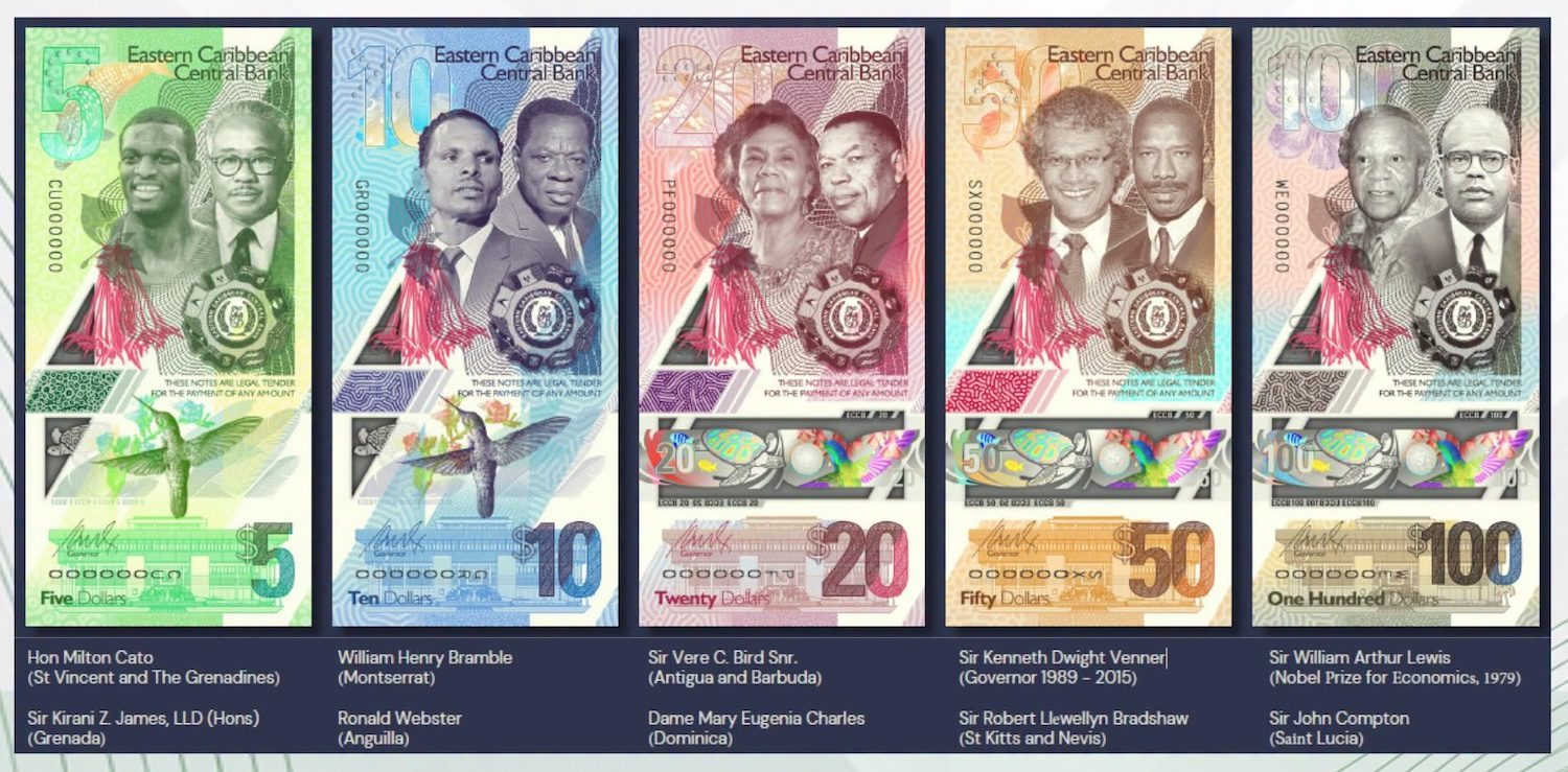 Anguilla’s first chief minister featured on new Eastern Caribbean $10 banknote