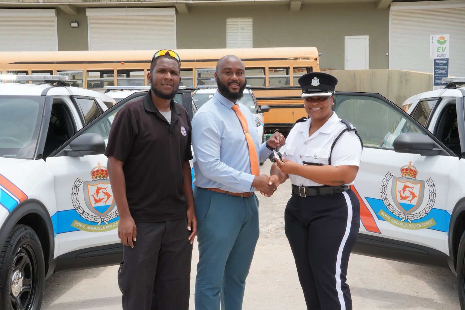 Anguilla police fleet boosted with four new Ford Interceptor vehicles